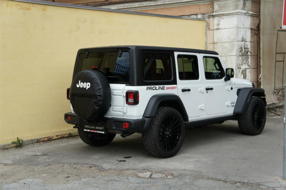 Оклейка Jeep Wrangler